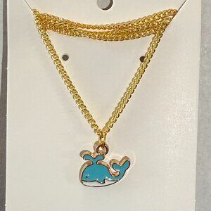 Blue Whale Necklace